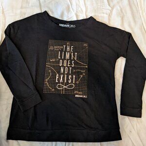Threadless x Mean Girls The Limit Does Not Exist long-sleeve top L